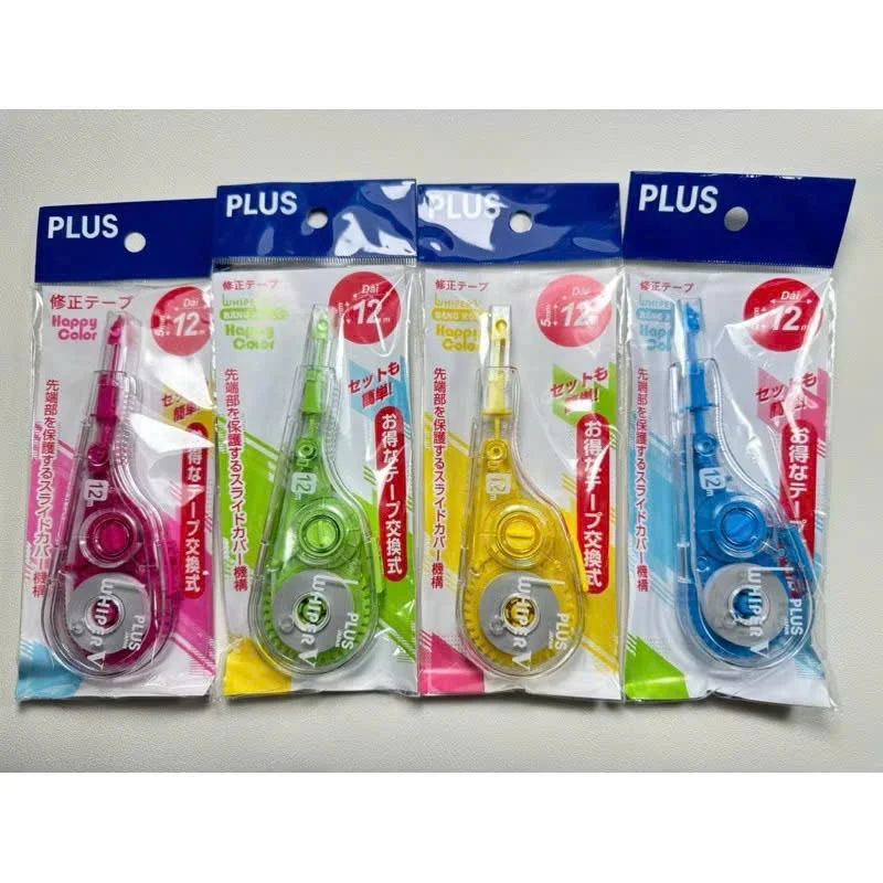 Bút Xóa Kéo, ruột băng xóa kéo PLUS dài Whiper V Happy Color WH – 105T