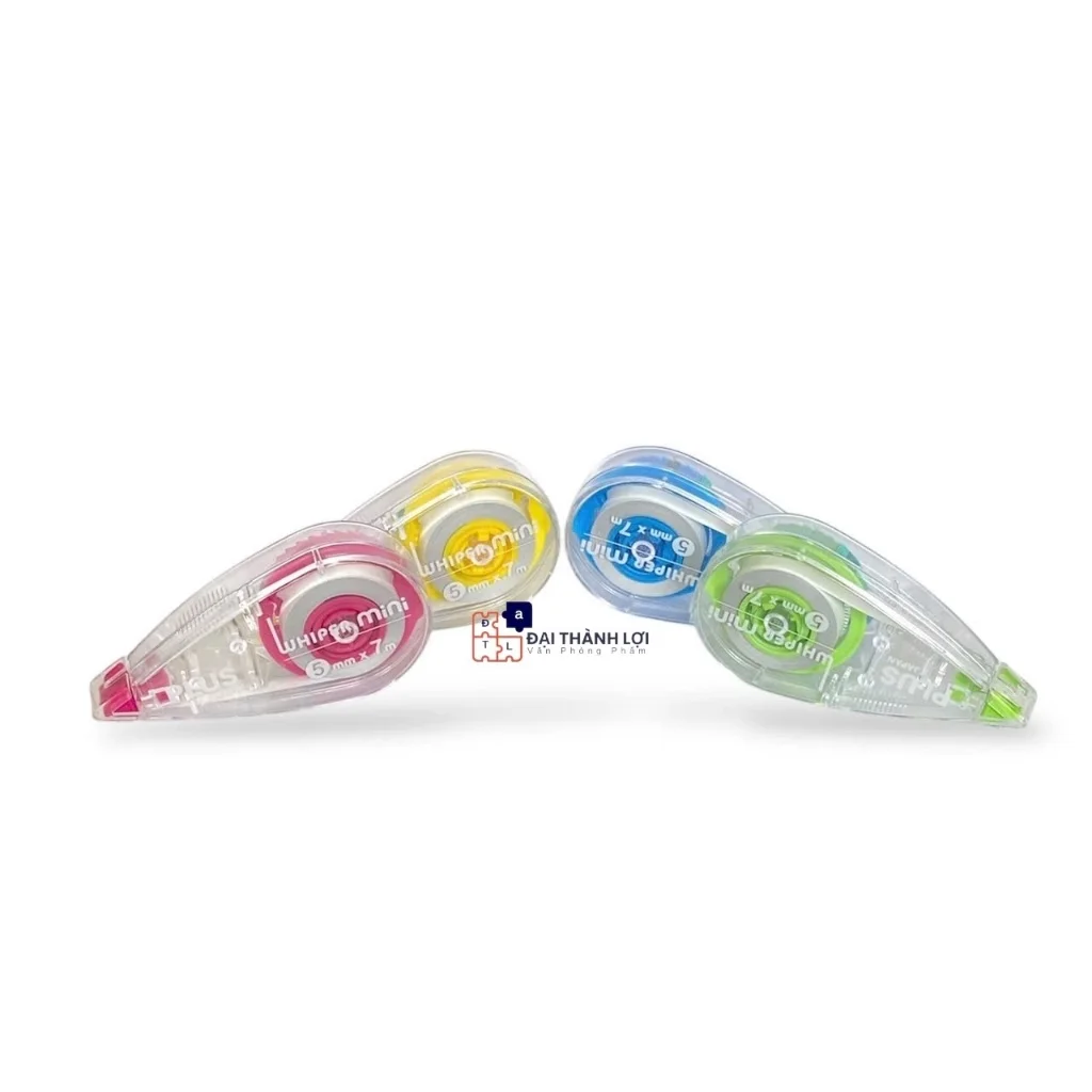Xóa kéo Plus Whiper Mini Correction tape WH-505, 5mmx7m( Màu Ngẫu Nhiên)