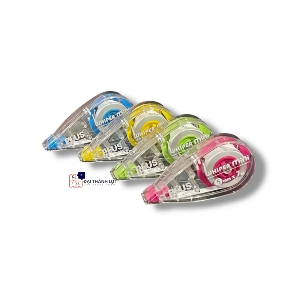 Xóa kéo Plus Whiper Mini Correction tape WH-505, 5mmx7m( Màu Ngẫu Nhiên)