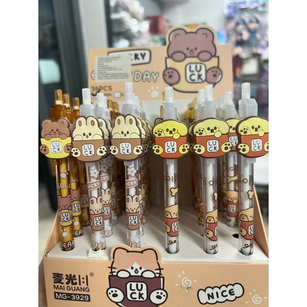 Bút Chì Bấm Ngòi 0.5mm Nhiều Hình Dễ Thương Charm Cute HotTrend (Mẫu Ngẫu Nhiên)