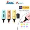 Bút Dạ Quang HL05 Hiệu Bitex Màu Pastel Dịu Nhẹ, Mực Ra Đều, Khô Nhanh, Màu Sắc Đa Dạng