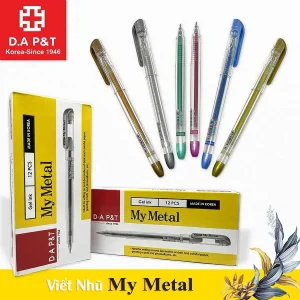 Bút My Metal Pen Đông A nhũ trang trí scrapbook, viết thiệp, album, sổ