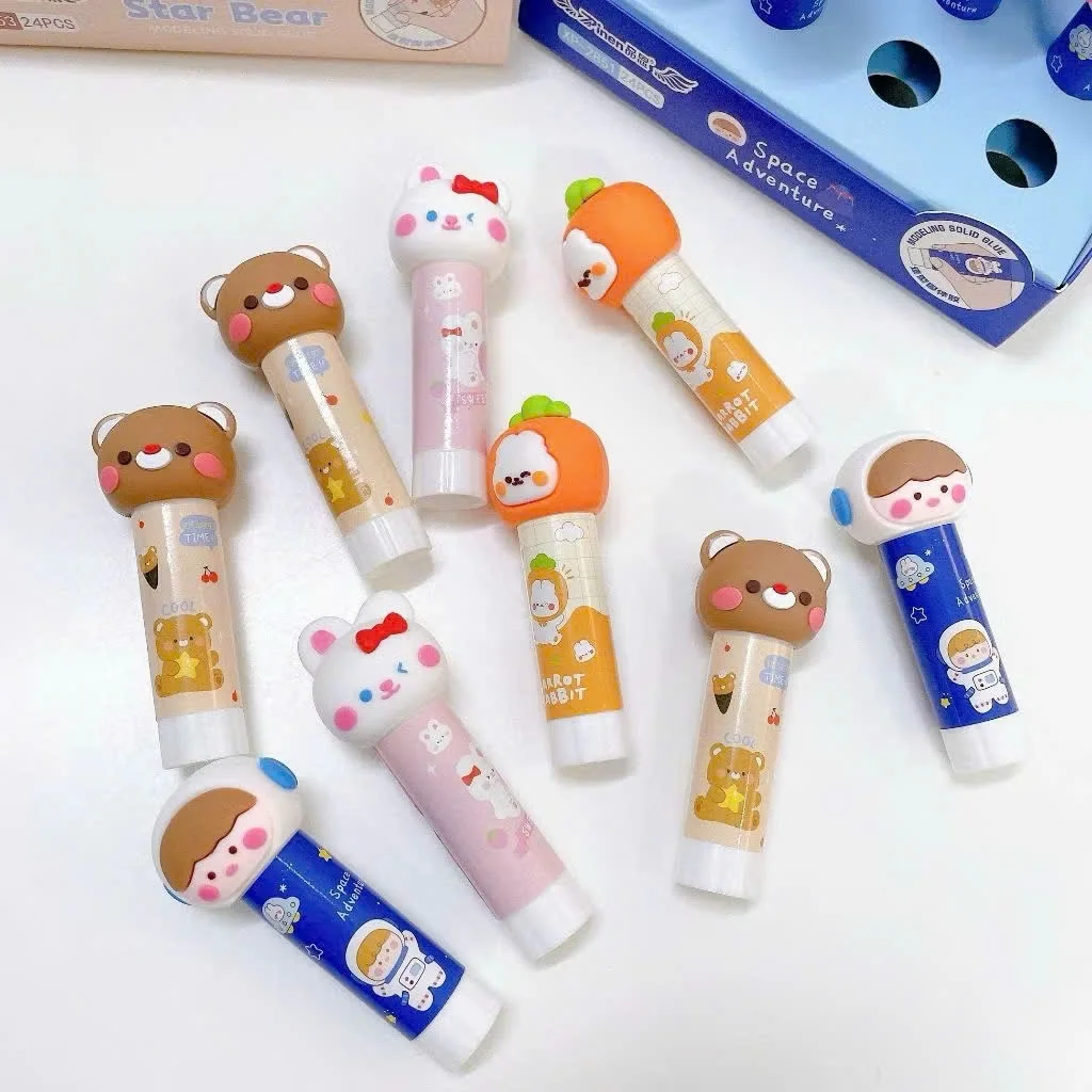 Hồ Khô Đầu Thú / Hồ Dán/ Keo Khô Dán Giấy Đầu Thú Nhiều Mẫu Dễ Thương, Cute, Siêu Hot, Siêu Dính