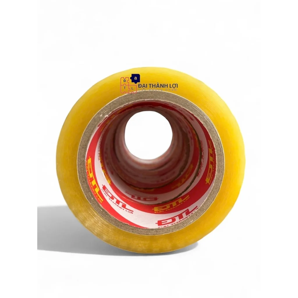 BĂNG KEO GIÁ XƯỞNG - CUỘN BĂNG KEO 120 YARD/ 200 YARD TRONG DÁN THÙNG, BĂNG KEO ĐỘ DÍNH 0.55MIC SIÊU DAI