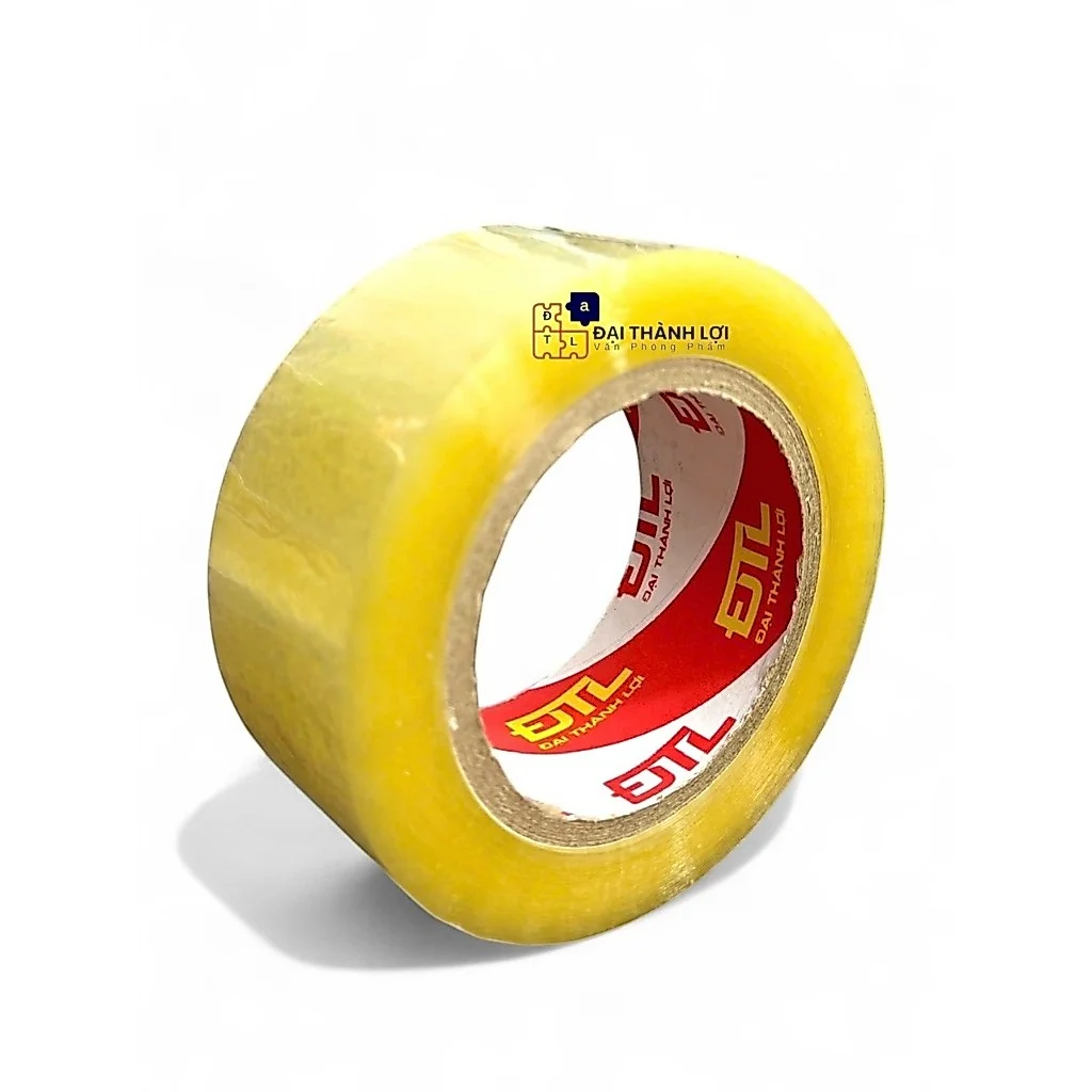 BĂNG KEO GIÁ XƯỞNG - CUỘN BĂNG KEO 120 YARD/ 200 YARD TRONG DÁN THÙNG, BĂNG KEO ĐỘ DÍNH 0.55MIC SIÊU DAI
