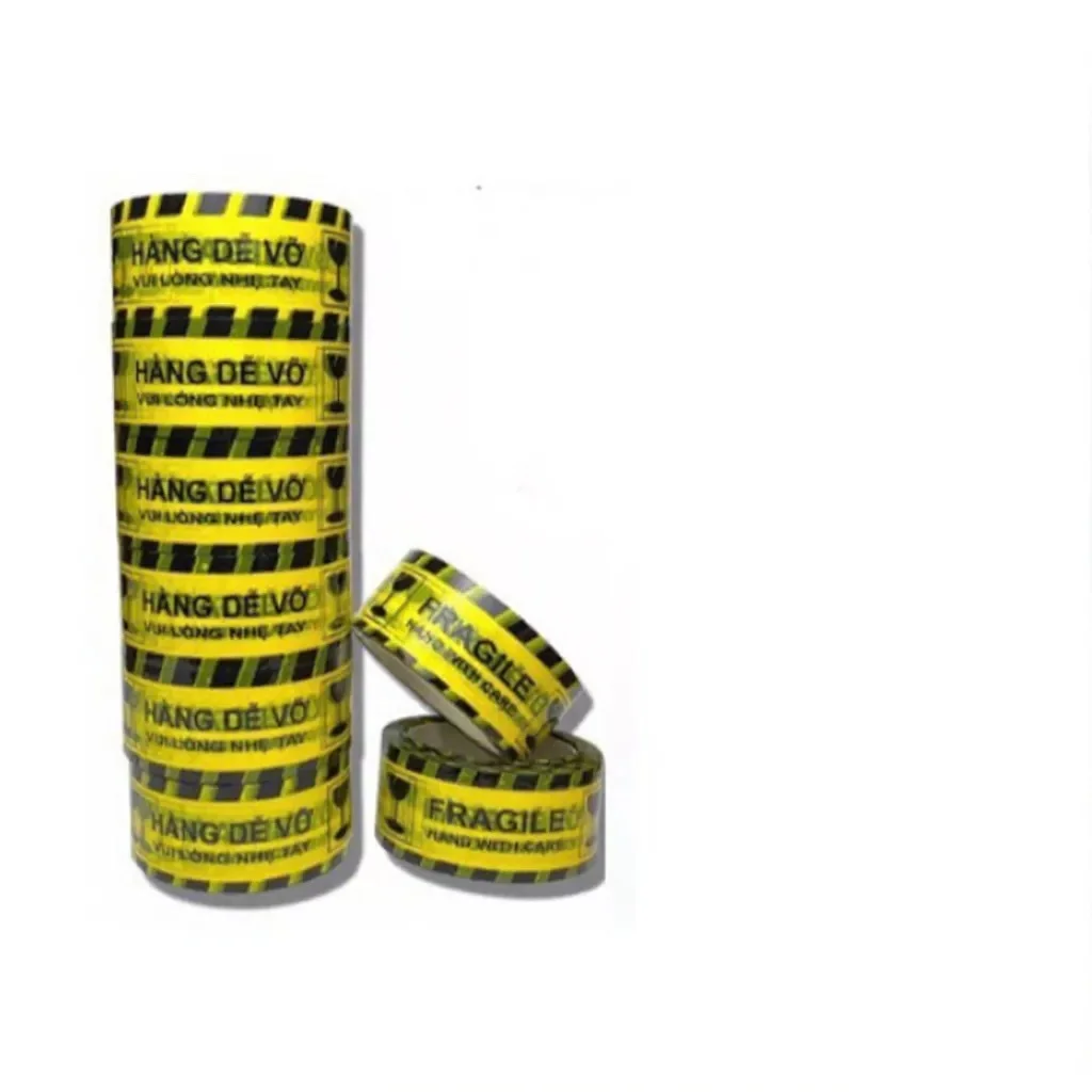 Băng Keo Hàng Dễ Vỡ / Băng Dính Niêm Phong Hàng Dễ Vỡ 4.8cm