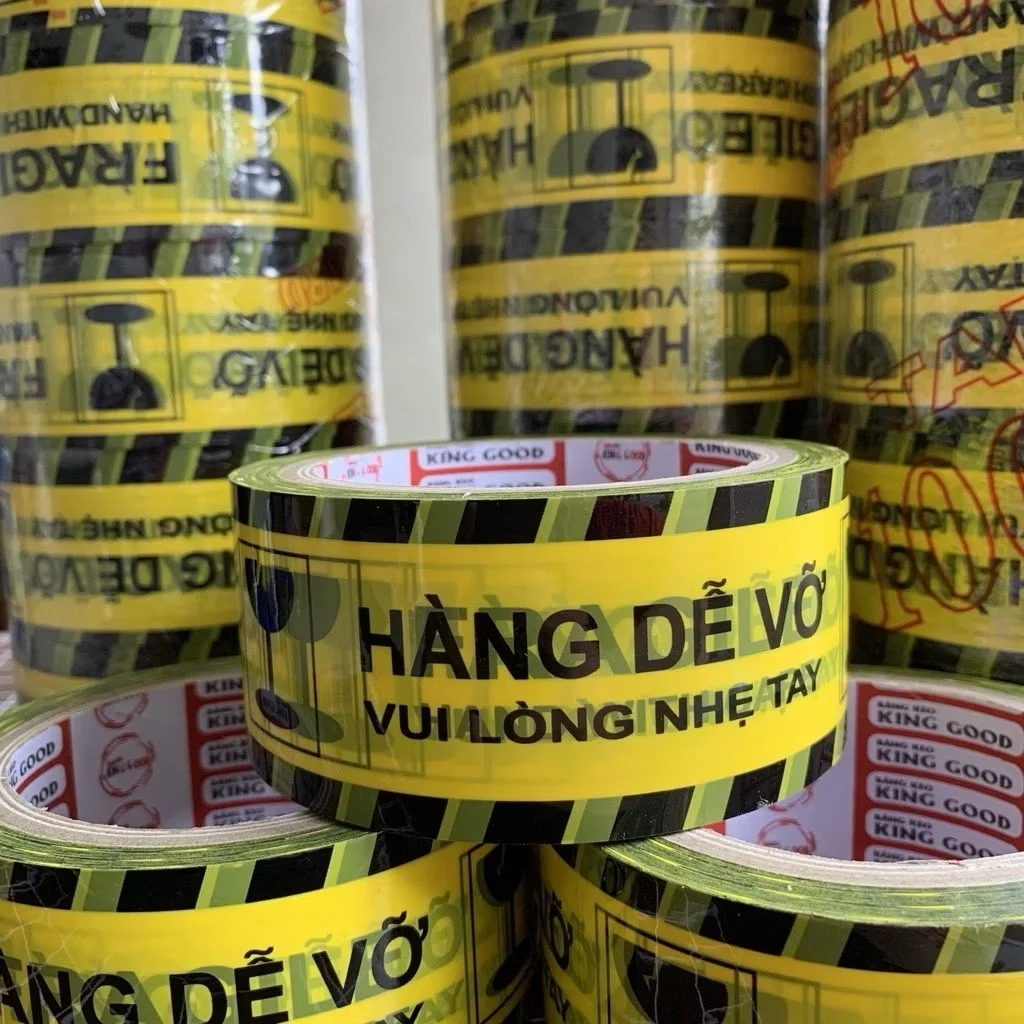 Băng Keo Hàng Dễ Vỡ / Băng Dính Niêm Phong Hàng Dễ Vỡ 4.8cm