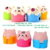 Đồ Chuốt Bút Viết Chì / Đồ Gọt Bút Viết Chì 2 Lỗ Chuốt Hình Con Mèo XL 360 Dễ Thương, Có Đồ Đựng Vỏ Chì