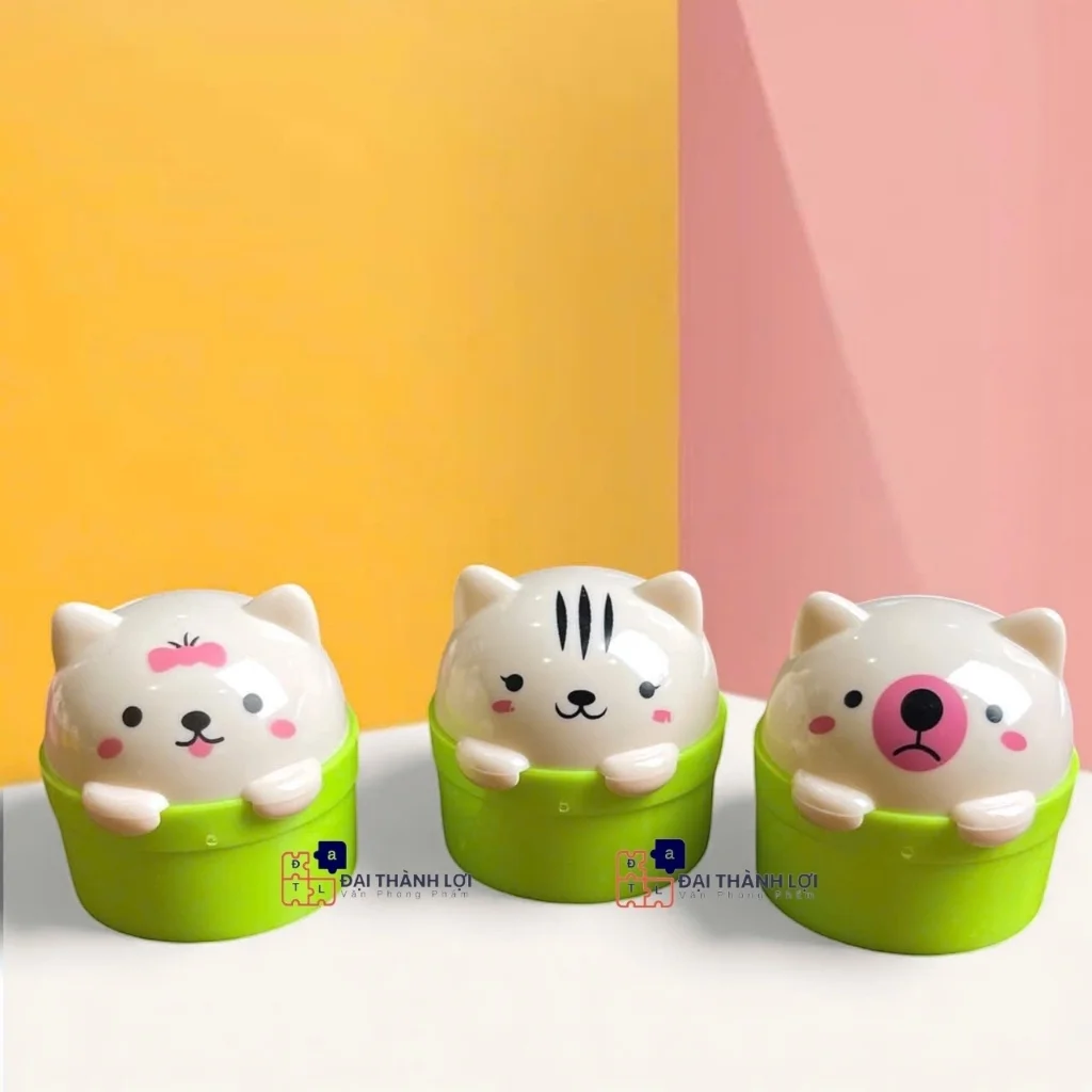 Đồ Chuốt Bút Viết Chì / Đồ Gọt Bút Viết Chì 2 Lỗ Chuốt Hình Con Mèo XL 360 Dễ Thương, Có Đồ Đựng Vỏ Chì