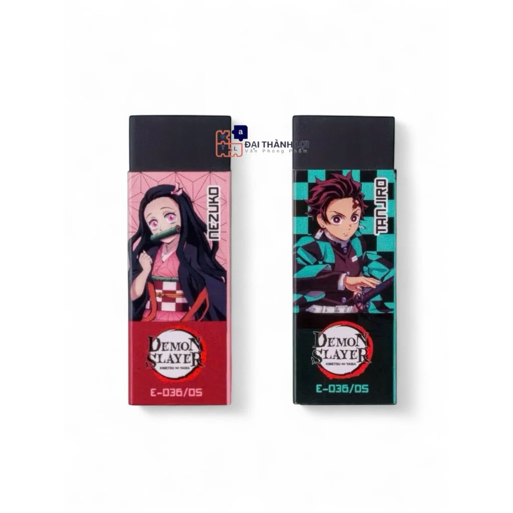 Gôm tẩy nhân vật Demon Slayer Thiên Long E-036/DS - Mẫu ngẫu nhiên
