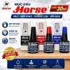 Mực dấu Horse 30ml mực Xanh/Đỏ/Đen, mực tươi sáng, đậm đặc, nhanh khô, không mùi