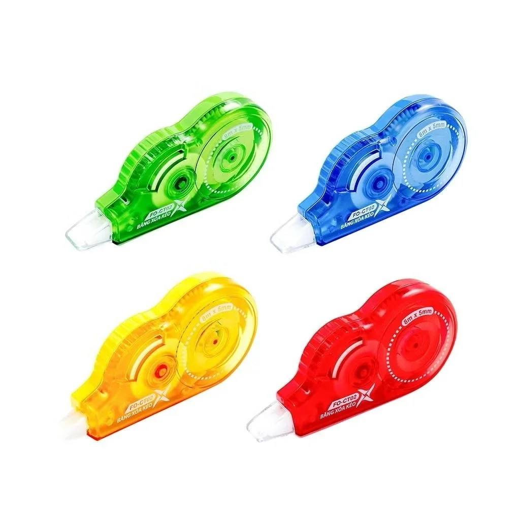 Bút Xóa Kéo An Toàn FlexOffice FO-CT02 nhỏ gọn, dẻo dai, bám dính tốt