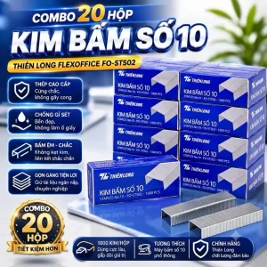 Kim bấm số 10 Flexoffice FO-STS02