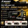 Pin Tiểu AAA( 3A) Rocket 1.5V Rocket Gold( Sắt) - Siêu Bền-Không Chảy Nước – Chính Hãng