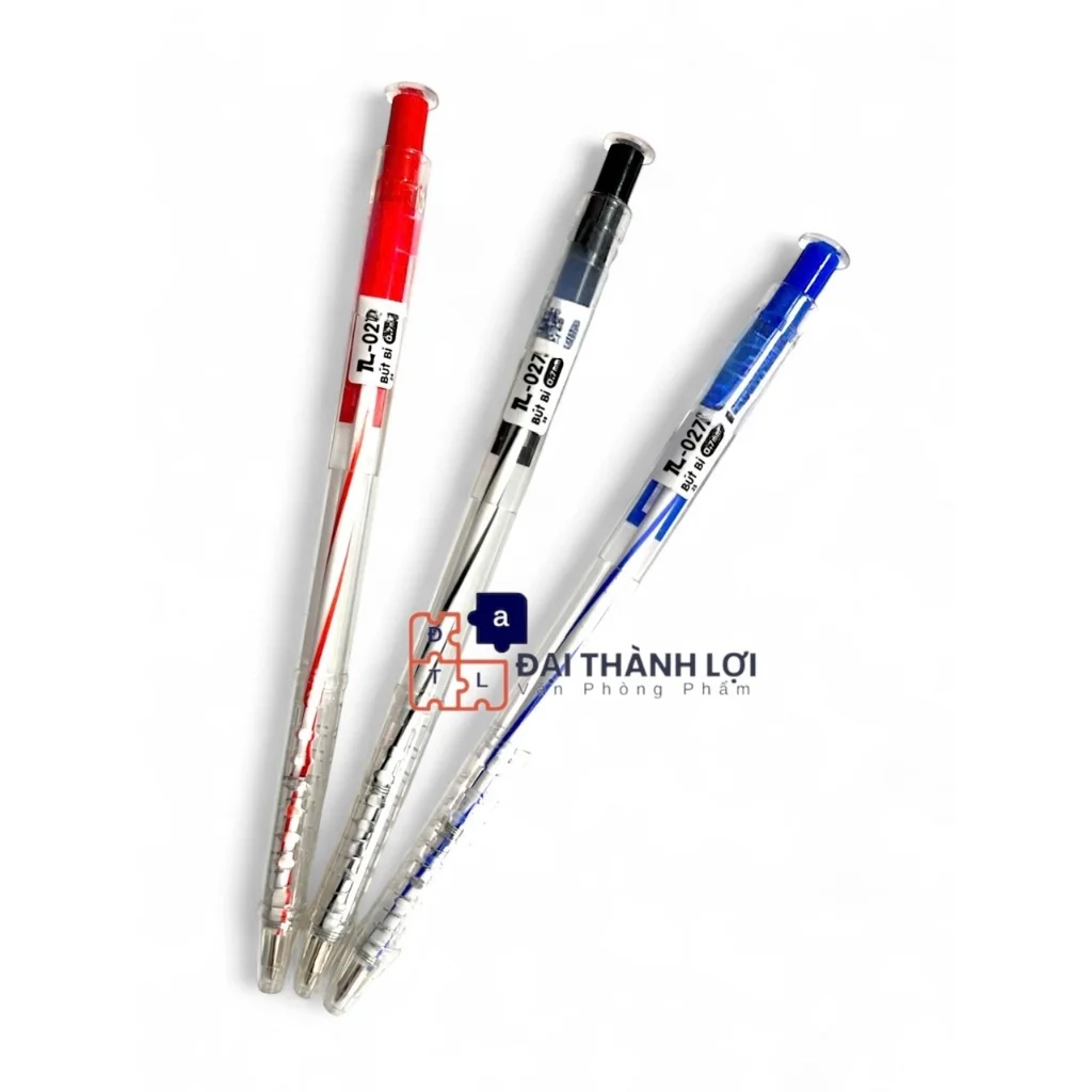Bút bi Thiên Lộc TL-027 ngòi 0.7mm ( Mực Xanh/ Đỏ/Đen/Tím)