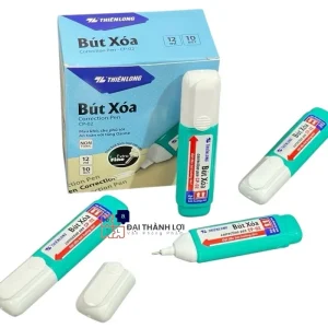 Bút xóa nước Thiên Long 12ml CP-02, xóa sạch, nhanh khô, tiện lợi an toàn khi sử dụng