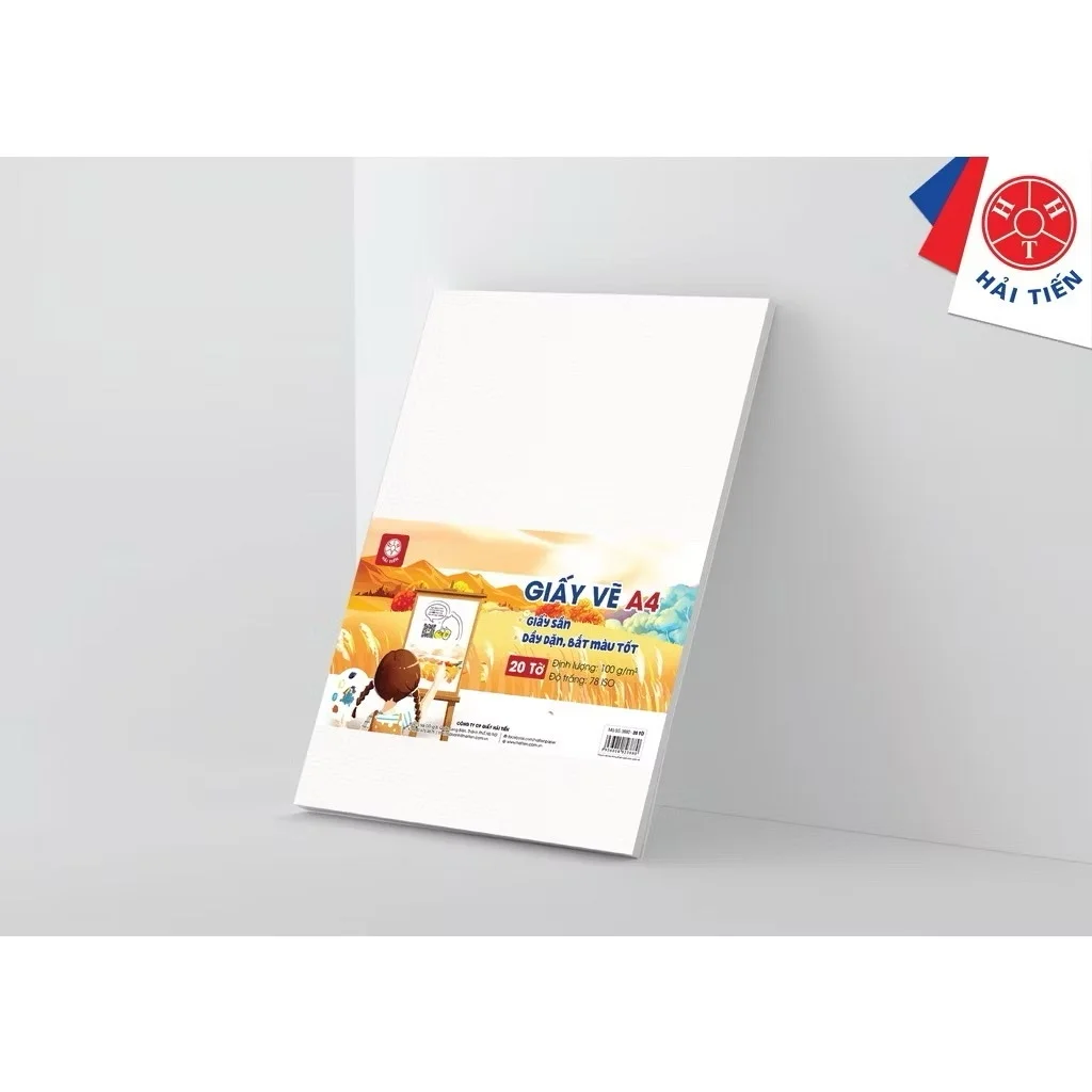 Giấy Vẽ Vàng Sần Sketch Paper- Định Lượng 100g/m2