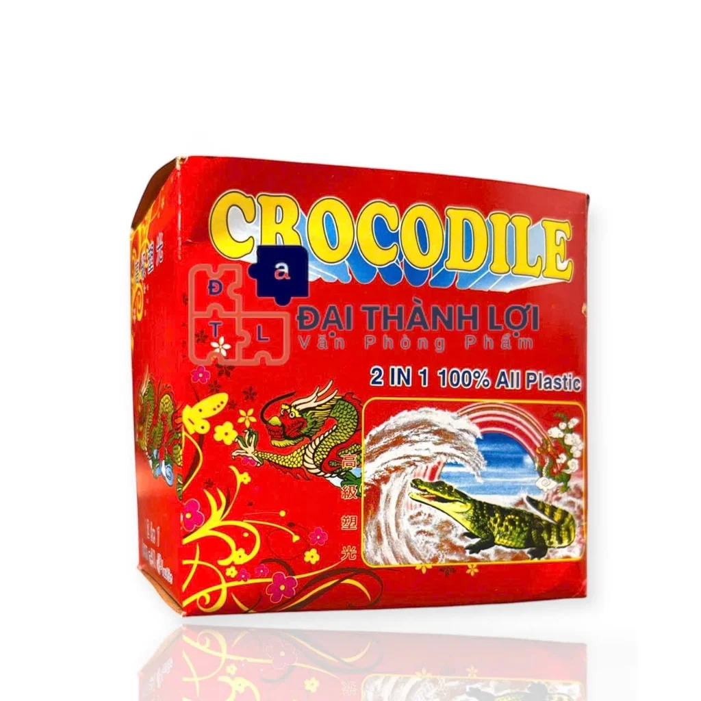 Bài tứ sắc cá sấu VIP Đỏ -Bài Tứ Sắc Crocodile PVC Nhựa Cao Cấp Loại