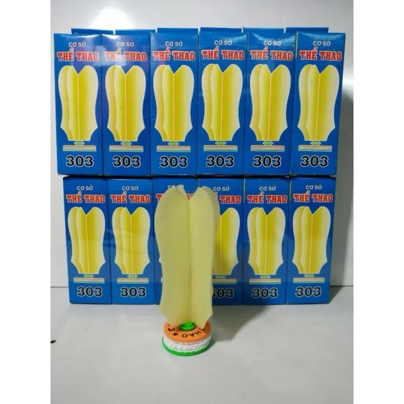 Cầu Đá Cánh Xốp 303 _ Chuyên Dùng Để Thi Đấu