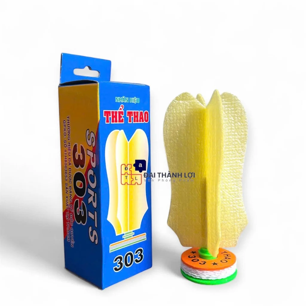 Cầu Đá Cánh Xốp 303 _ Chuyên Dùng Để Thi Đấu