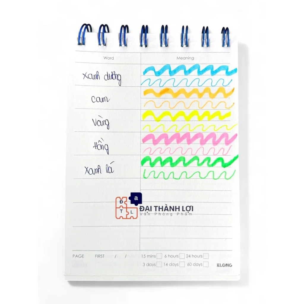 Bút dạ quang 2 đầu màu Pastel FLEX HL-001 - Bút màu highlight không lem chữ