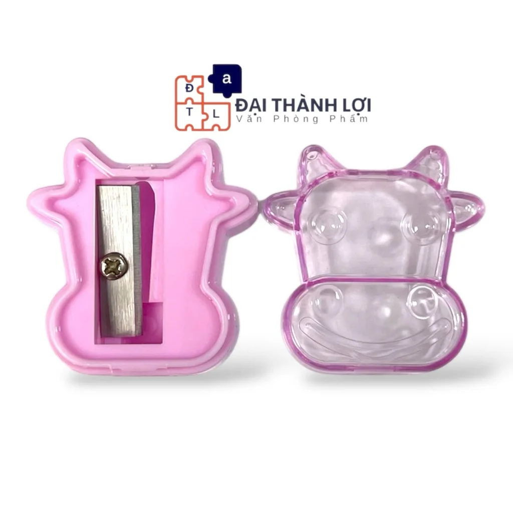 Đồ Chuốt Bút Viết Chì / Đồ Gọt Bút Viết Chì hình chú bò Siêu Bén, Nhỏ Gọn, Tiện Lợi, Cao Cấp