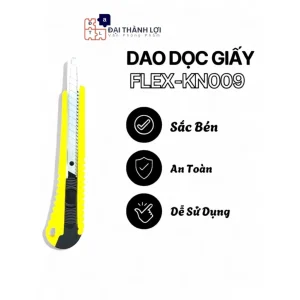 Dao rọc giấy cao cấp FLEX-KN009 Lưỡi dao 9mm