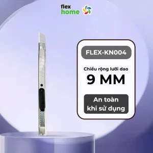 Dao rọc giấy cao cấp FLEX-KN004 - Lưỡi dao 9mm