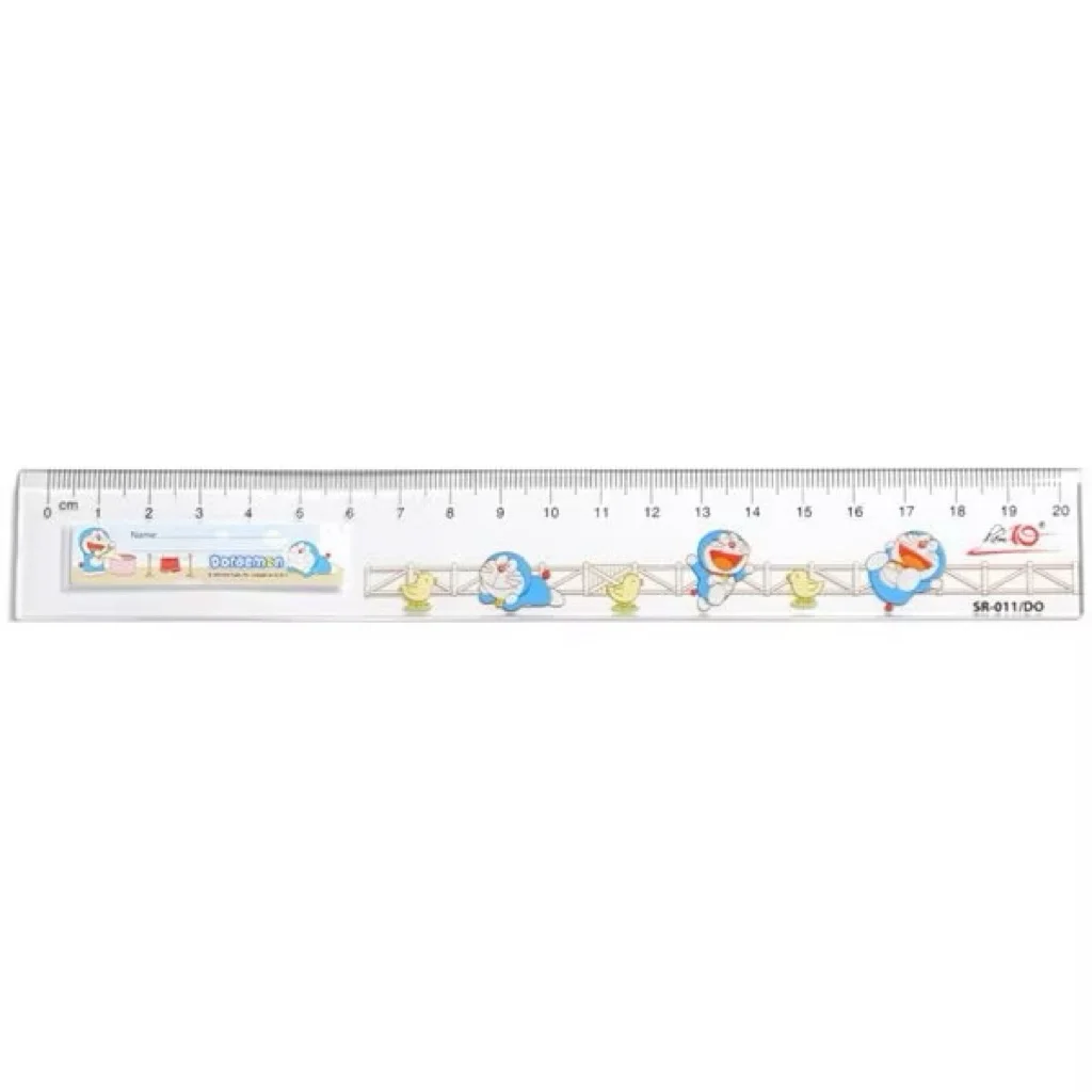 THƯỚC THẲNG DORAEMON 20Cm SR-011 ( Giao Màu Ngẫu Nhiên)