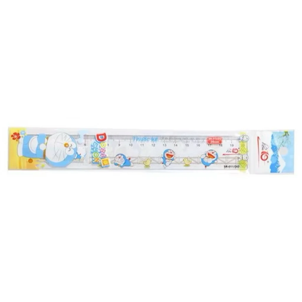 THƯỚC THẲNG DORAEMON 20Cm SR-011 ( Giao Màu Ngẫu Nhiên)