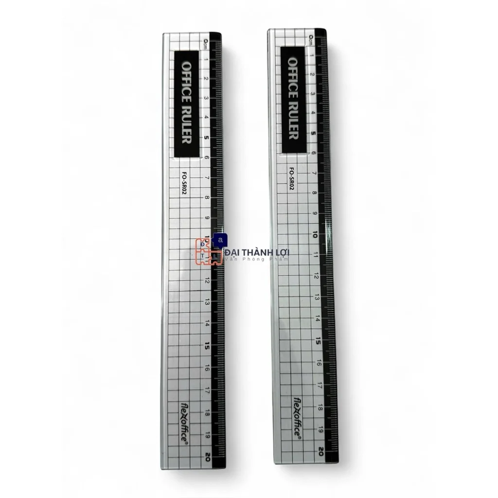 THƯỚC THẲNG Thiên Long 20 Cm FO-SR02 ( Giao màu ngẫu nhiên )