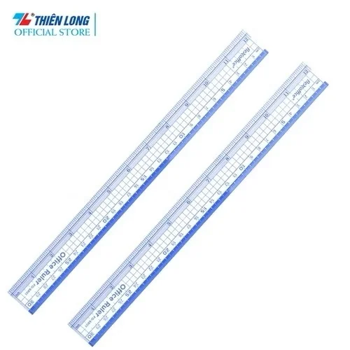 THƯỚC THẲNG Thiên Long 30 Cm FO-SR01 ( Giao Màu Ngẫu Nhiên)
