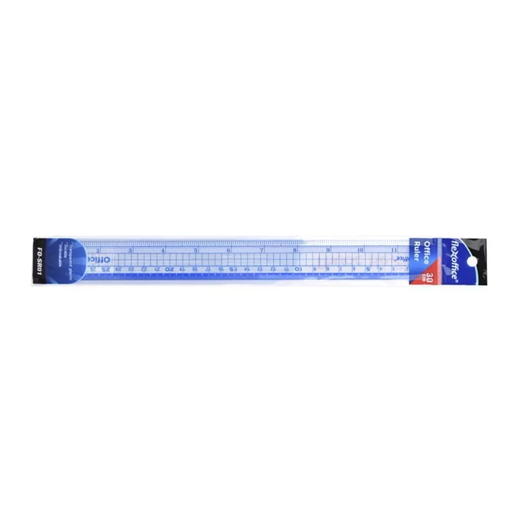 THƯỚC THẲNG Thiên Long 30 Cm FO-SR01 ( Giao Màu Ngẫu Nhiên)