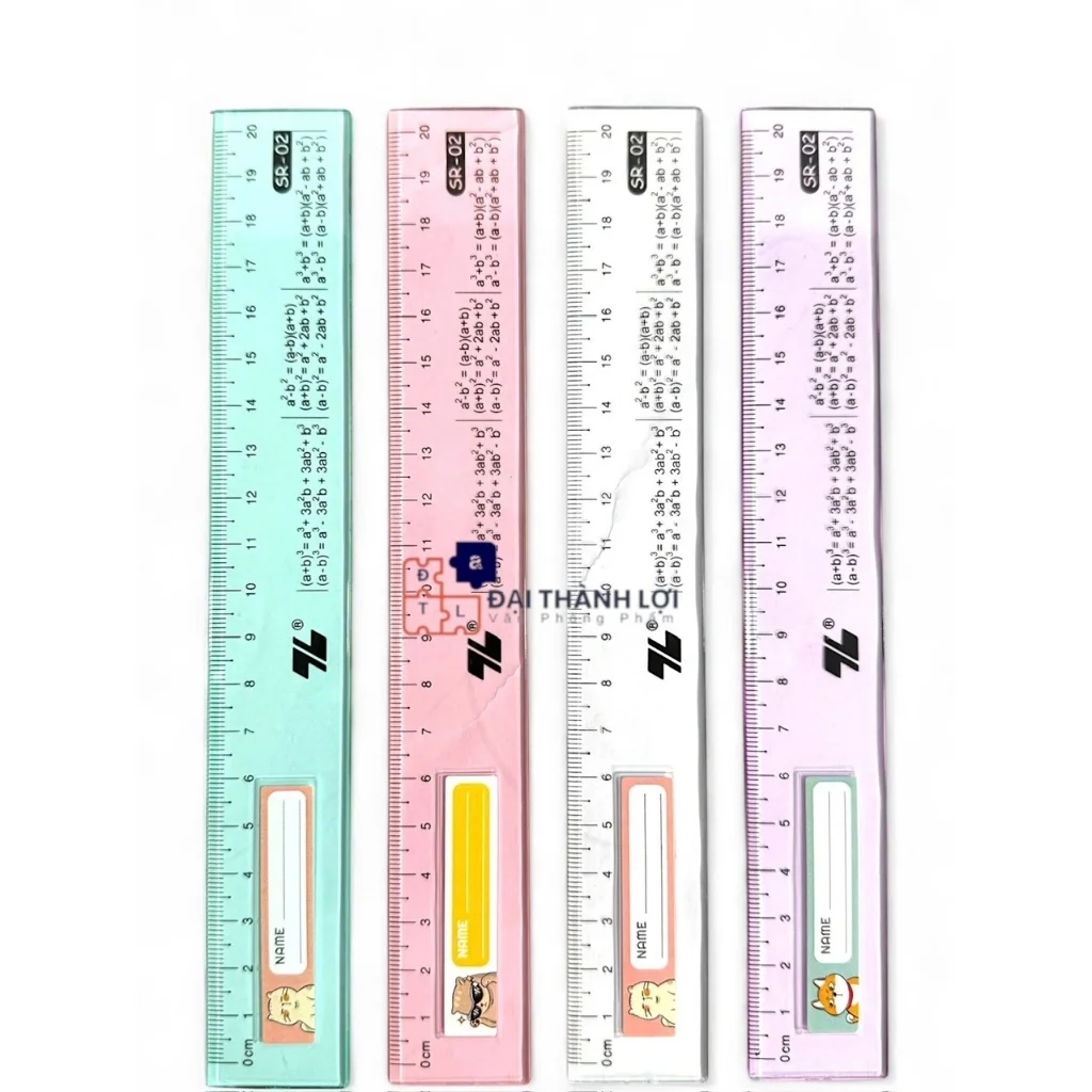 Thước thẳng Thiên Long SR-02 ( Giao Ngẫu Nhiên Mẫu)