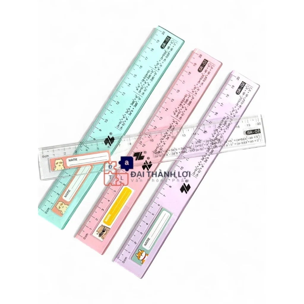 Thước thẳng Thiên Long SR-02 ( Giao Ngẫu Nhiên Mẫu)