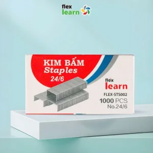 Lõi Kim bấm số 3 Flex Learn FLEX-STS002 - No.24/6 - Chắc chắn, bền bỉ, không bung rời, tiện lợi, độ cứng cao