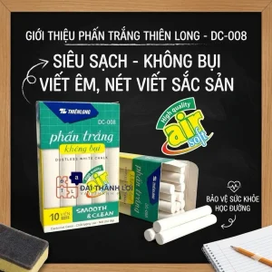 Phấn Trắng Không Bụi Thiên Long DC-008