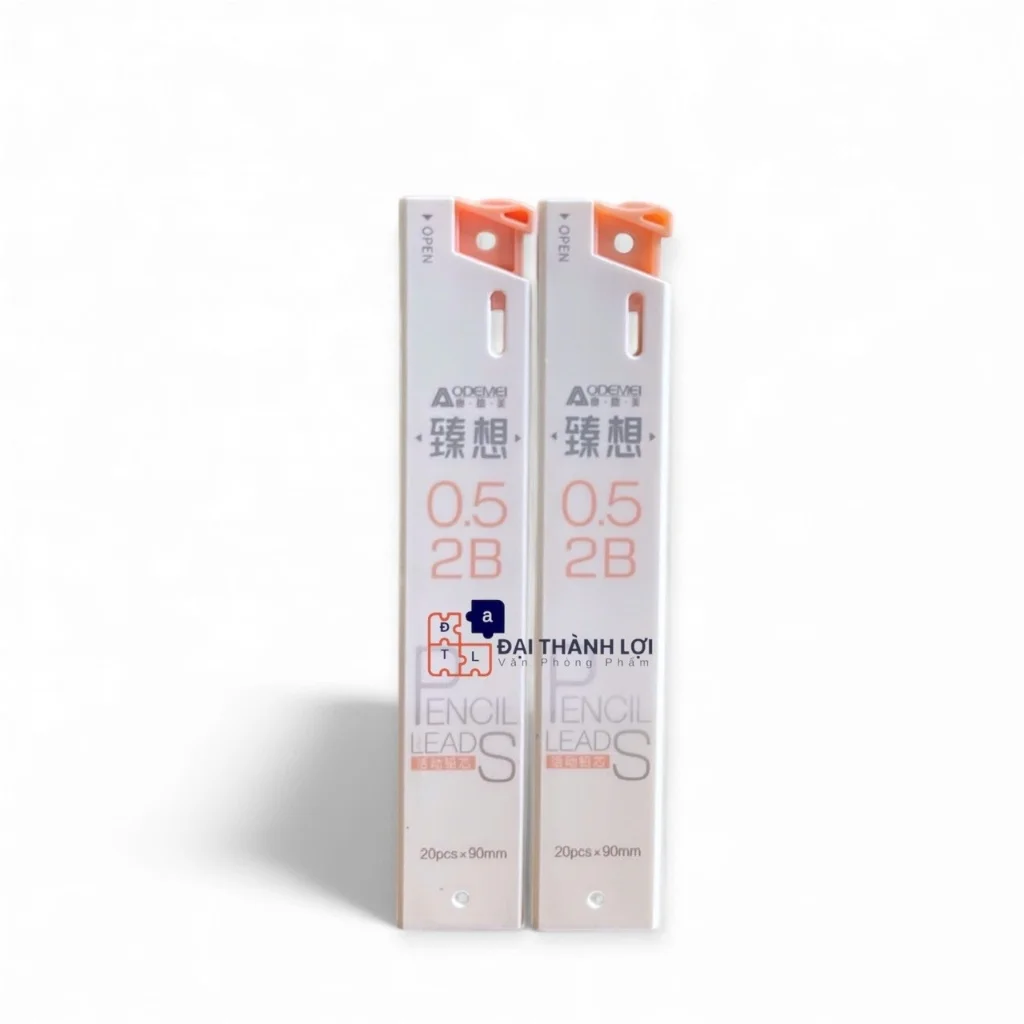 Tuýp Ruột Chì Kim Aodemei 7505,Ngòi 0.5mm/0.7mm 2B Thay Bút Chì Bấm/Nét Viết Trơn Mượt, Chất Lượng Tốt