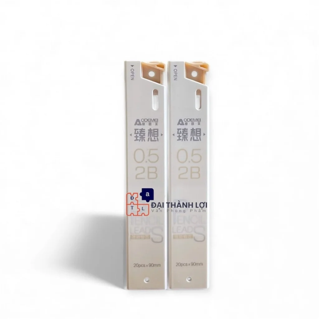 Tuýp Ruột Chì Kim Aodemei 7505,Ngòi 0.5mm/0.7mm 2B Thay Bút Chì Bấm/Nét Viết Trơn Mượt, Chất Lượng Tốt