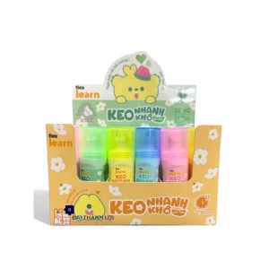 Keo hồ dạng lỏng 35ml Flex Learn bám dính tốt, nhanh khô, thân thiện môi trường FLEX-G001 - Màu ngẫu nhiên