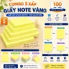 Giấy Note/Giấy Ghi Chú Màu Vàng 3x2/3x3 /3x4 /3x5 Xing Li/ King