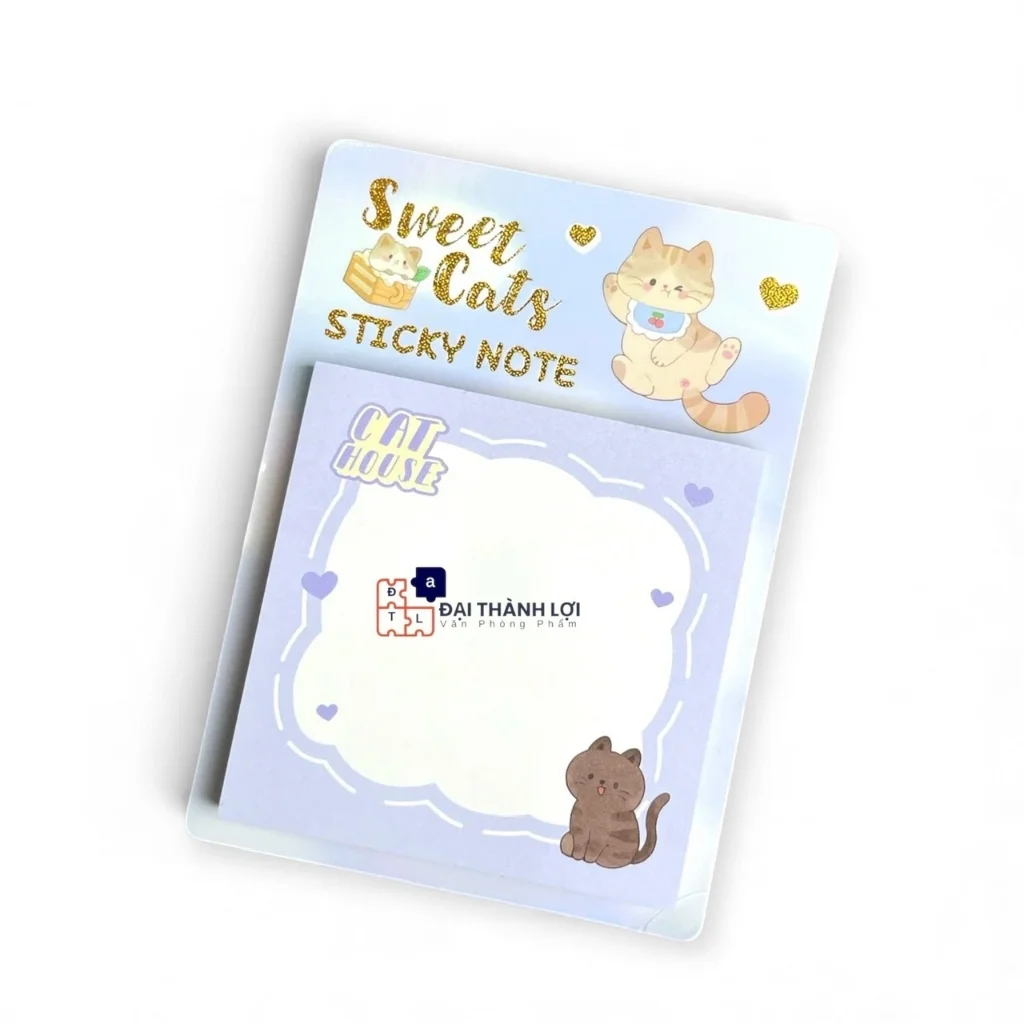 Giấy Note Giấy Ghi Chú Hoạt Hình Dễ Thương,Trang Trí Sổ Tay, Planner