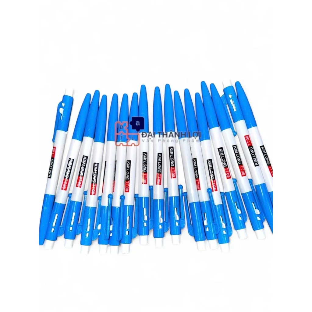 Bút bi mực xanh Kim Long TT-08 - bút kim long - bút bi mực xanh - bút bi ngòi 0.8mm
