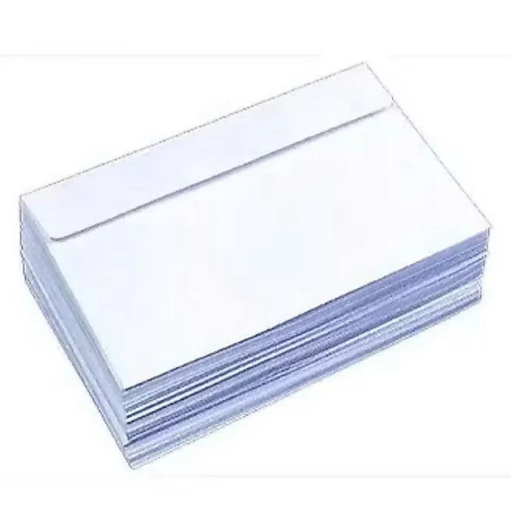 Bao Thư Trắng 12 x 18cm Giấy Trắng Cao Cấp Dày 80gsm