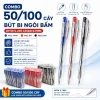 Bút bi DF-207 ngòi 0.7mm( Mực Xanh/Đỏ/Đen/Mix Màu)