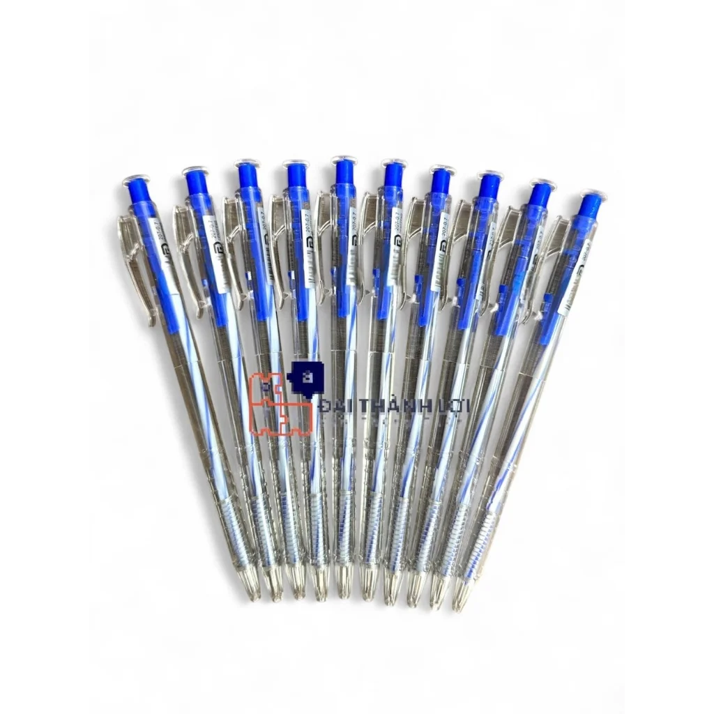 Bút bi DF-207 ngòi 0.7mm( Mực Xanh/Đỏ/Đen/Mix Màu)