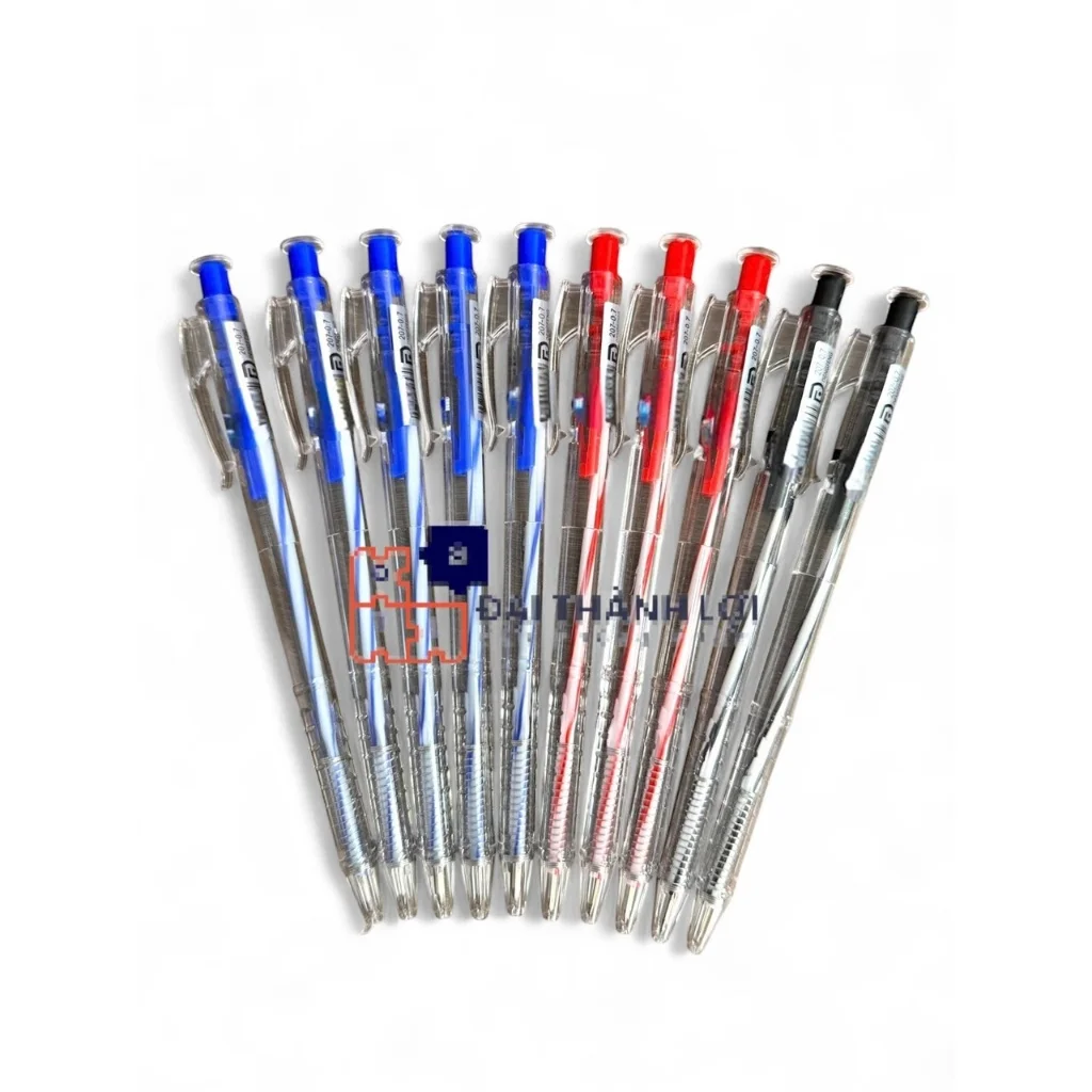 Bút bi DF-207 ngòi 0.7mm( Mực Xanh/Đỏ/Đen/Mix Màu)