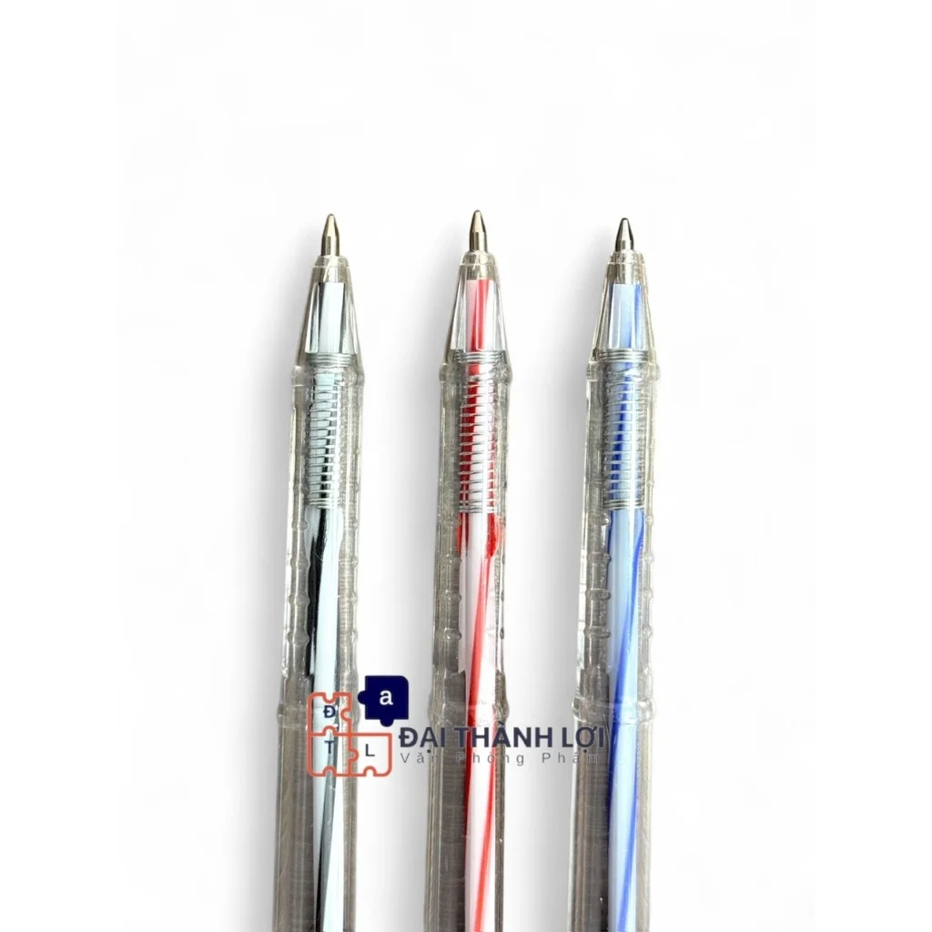 Bút bi DF-207 ngòi 0.7mm( Mực Xanh/Đỏ/Đen/Mix Màu)