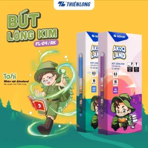 Bút lông kim Thiên Long FL-04/AK - Nét viết 0.3mm mảnh nhỏ - Akooland Fiha