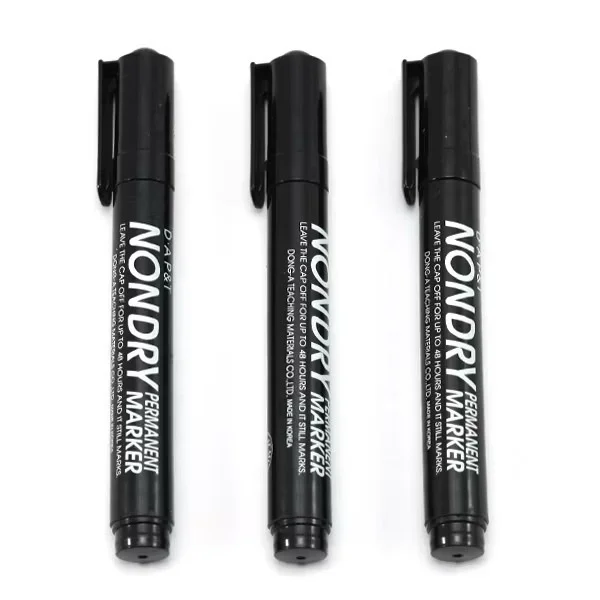 Bút Viết Lông Dầu KHÔNG XOÁ ĐƯỢC D-A P&T Nondry / Non dry (Hàn Quốc)